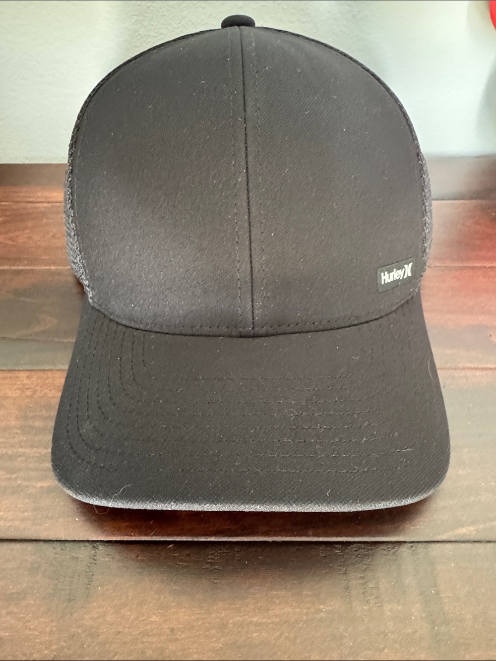 Hurley Black Mesh Trucker Hat